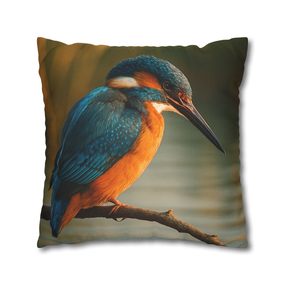 Aurora Splash Common Kingfisher comfortable bedding pillow covers