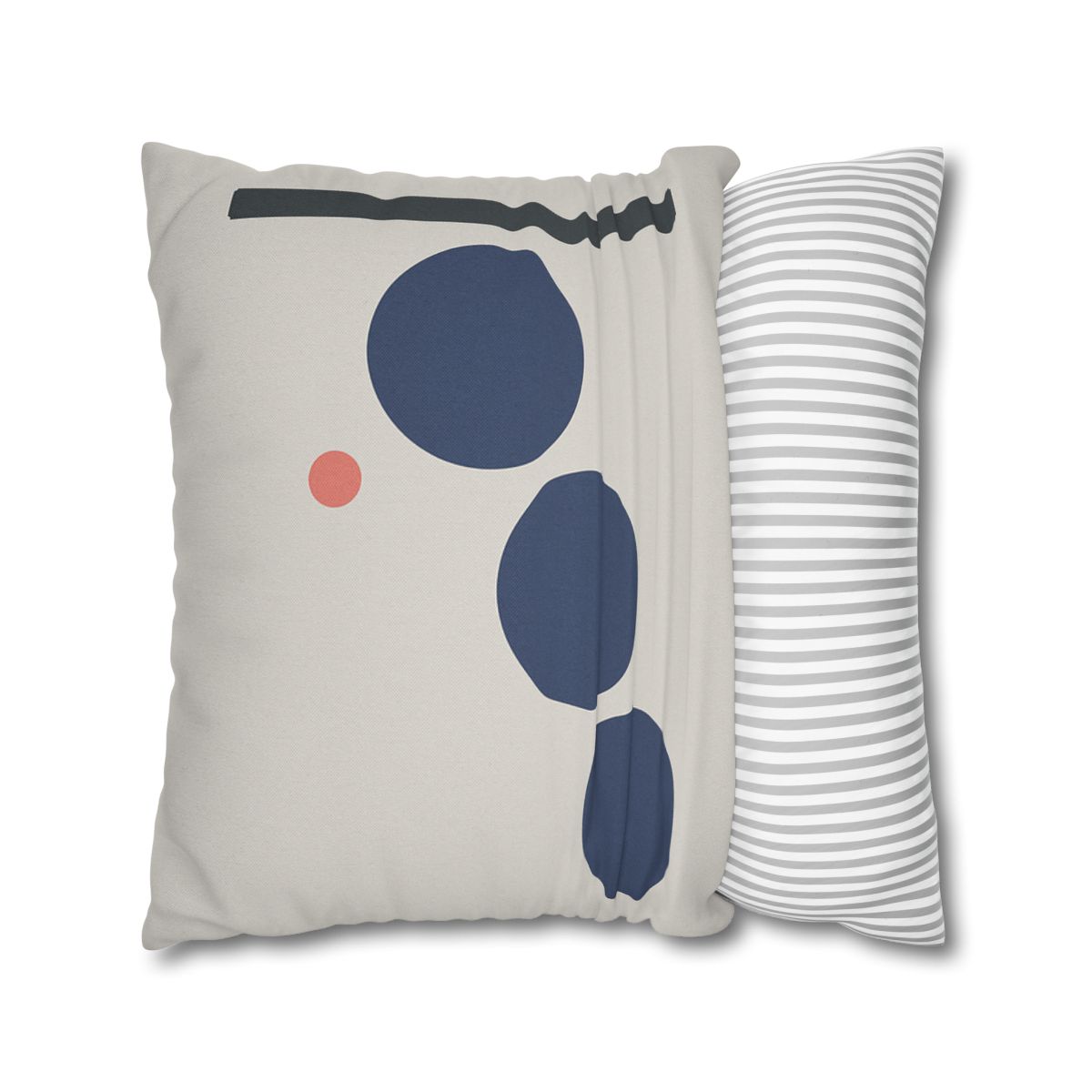 Stepped Circles And Side Bar custom pillow cases