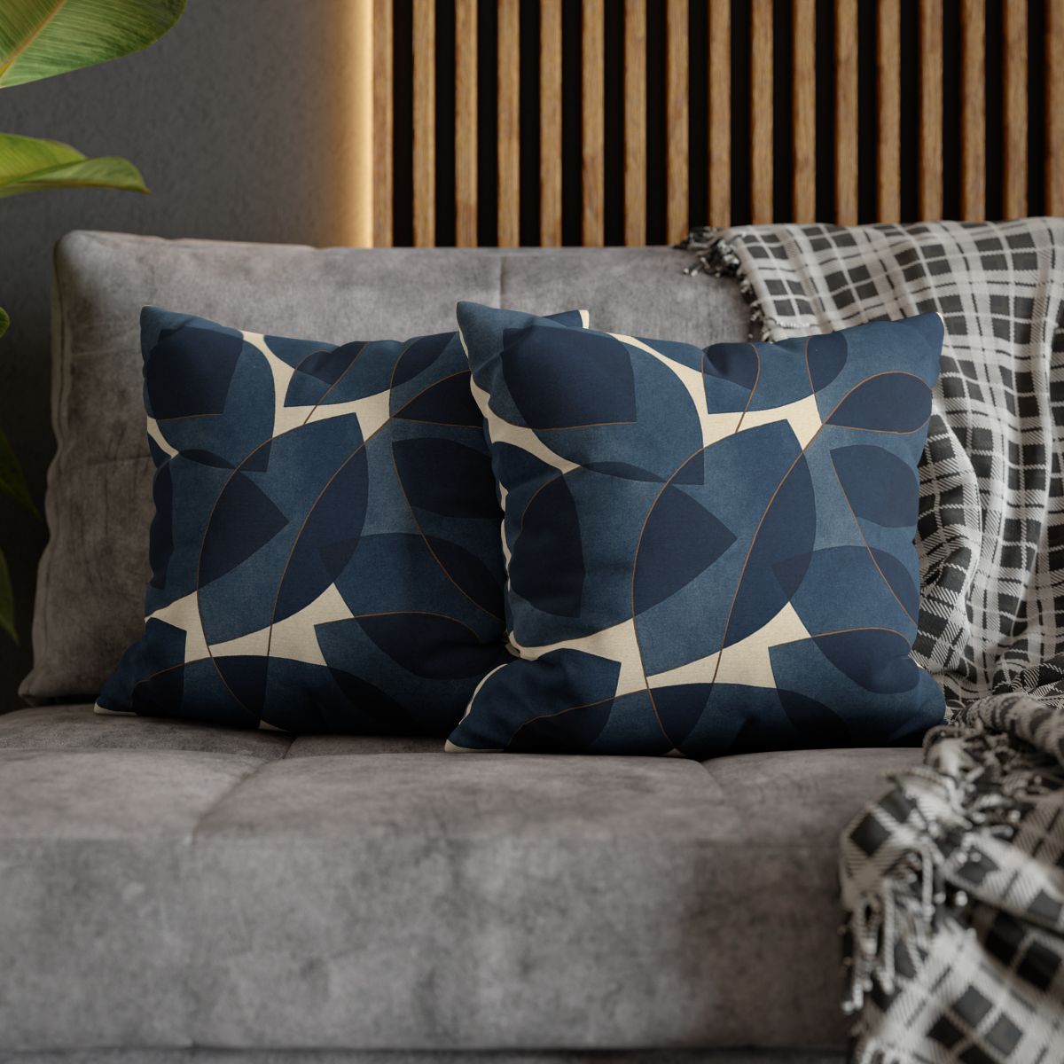 Petal Overlay Mosaic trendy patterned pillow cases