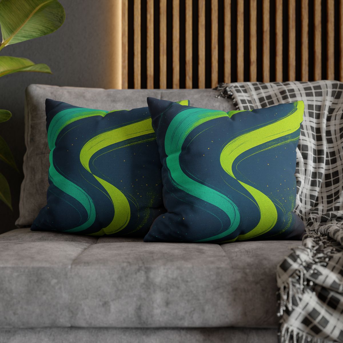 Auroral Dust Ribbon personalized pillow covers