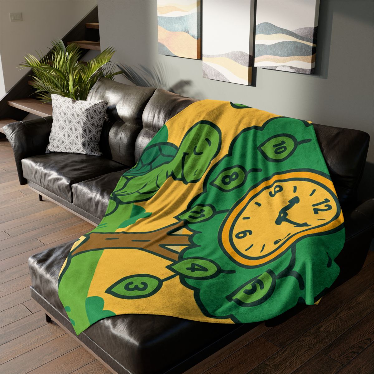 Time-Tree Turtle Tales custom blankets