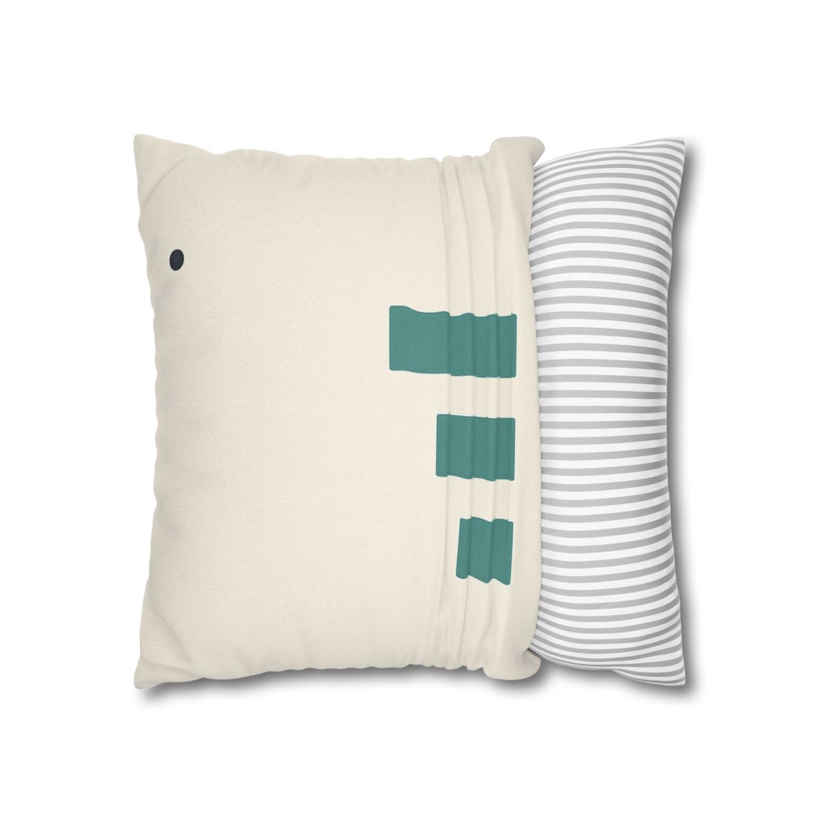 Sloping Trio With Distant Dot designer print pillow cases