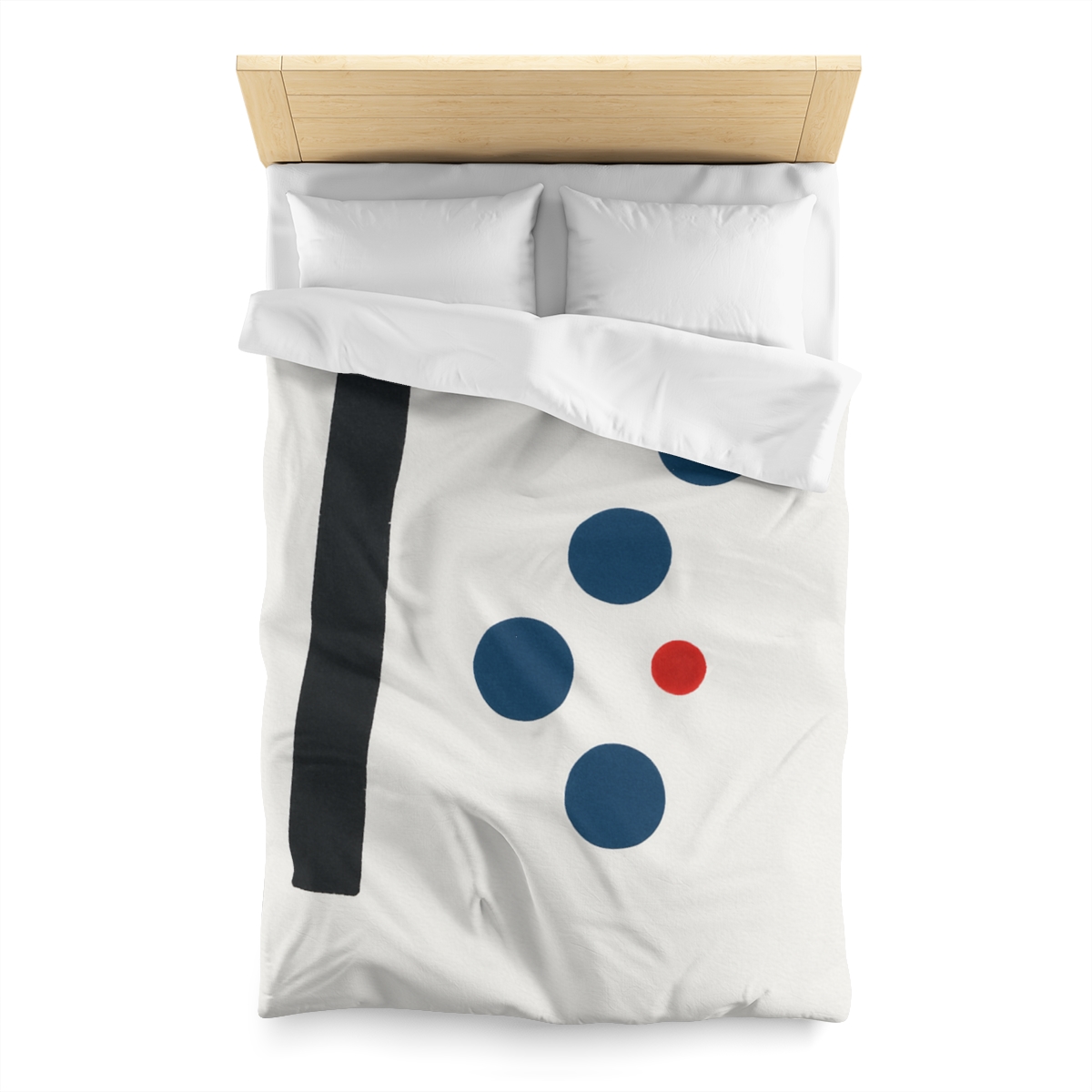 Staggered Dots With Leaning Slab stylish duvet covers