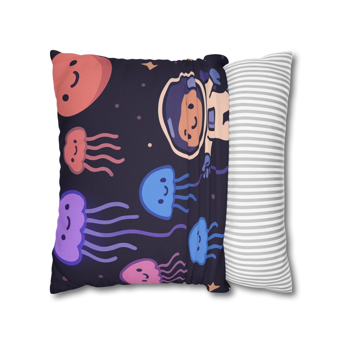 Galaxy Garden Of Floating Jellyfish comfortable bedding pillow covers