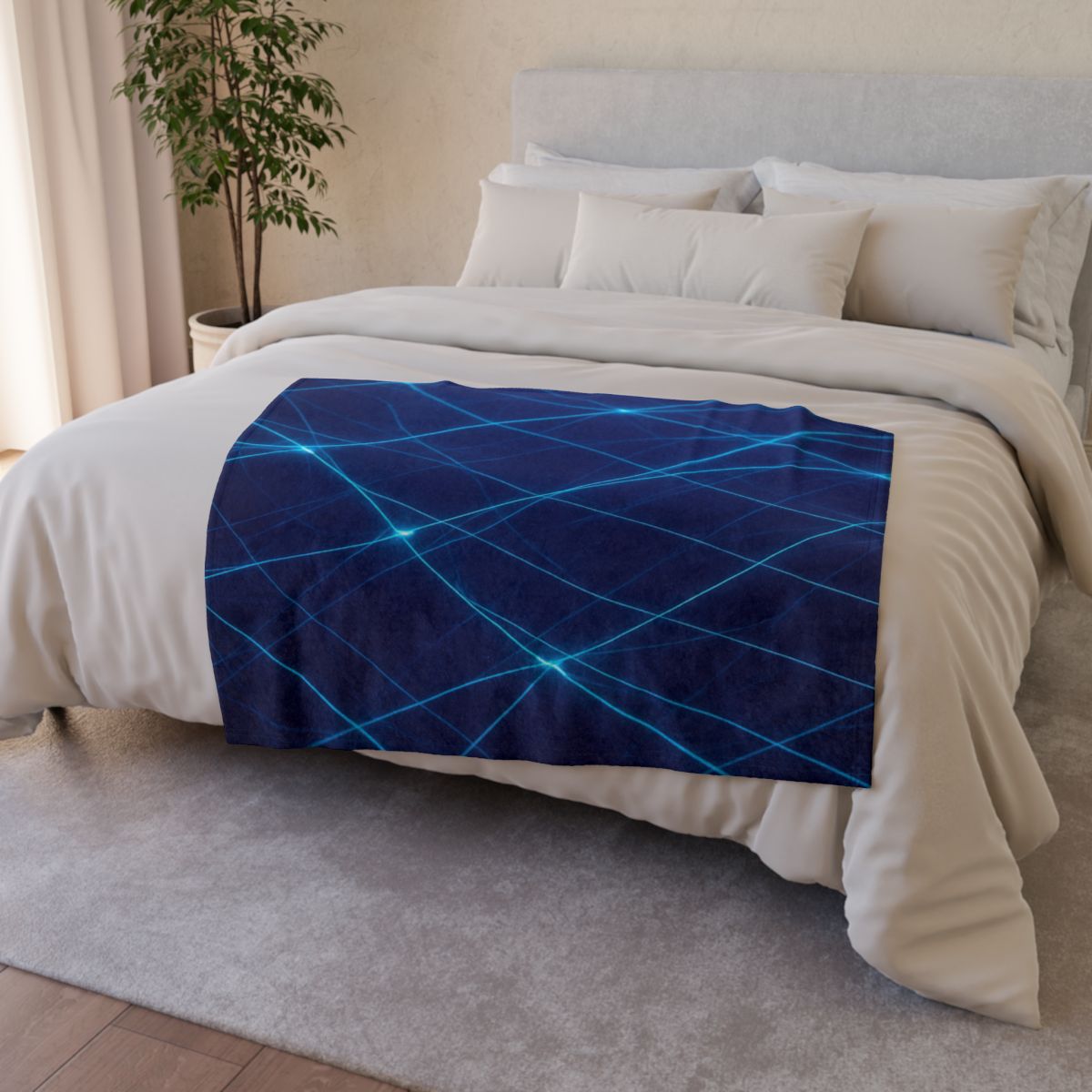 Cosmic Web Filament Tapestry stylish throw blankets