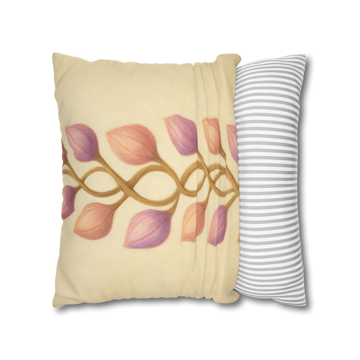 Spiral Bud Helix comfortable bedding pillow covers