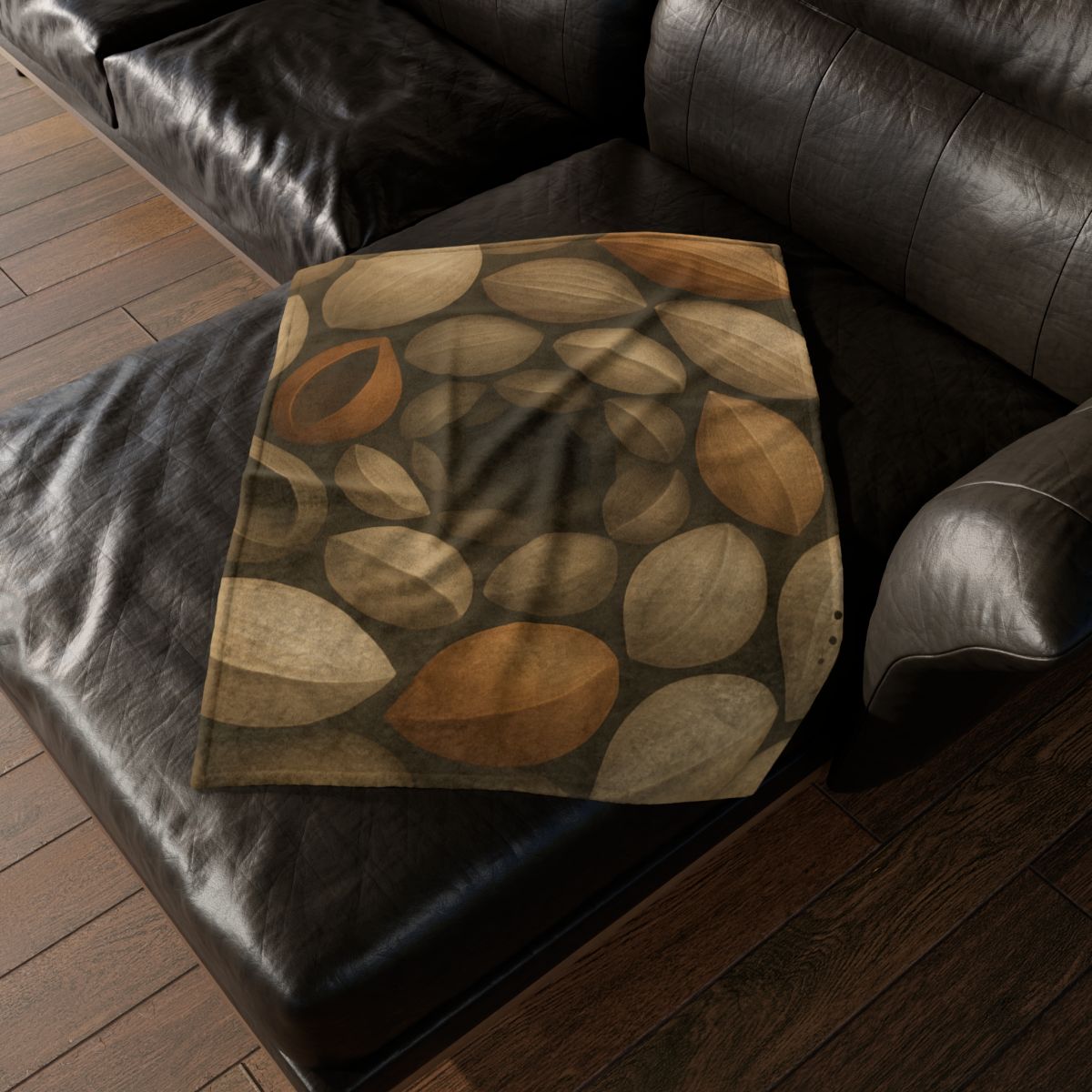 Seed Pod Spiral Archive warm winter blankets