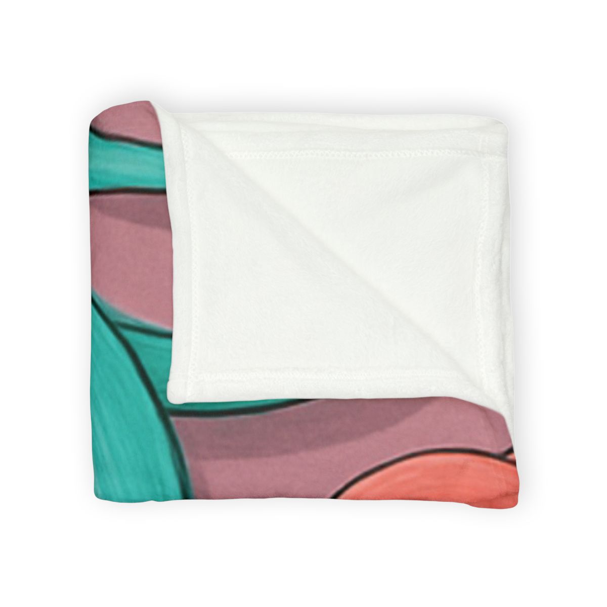 Tendril Spiral Mosaic decorative home blankets