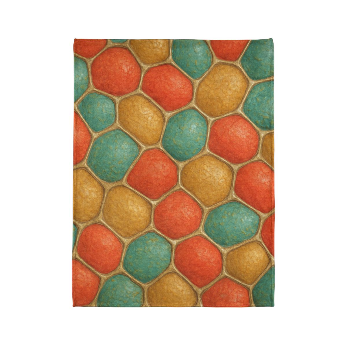 Pod Cluster Mosaic stylish throw blankets