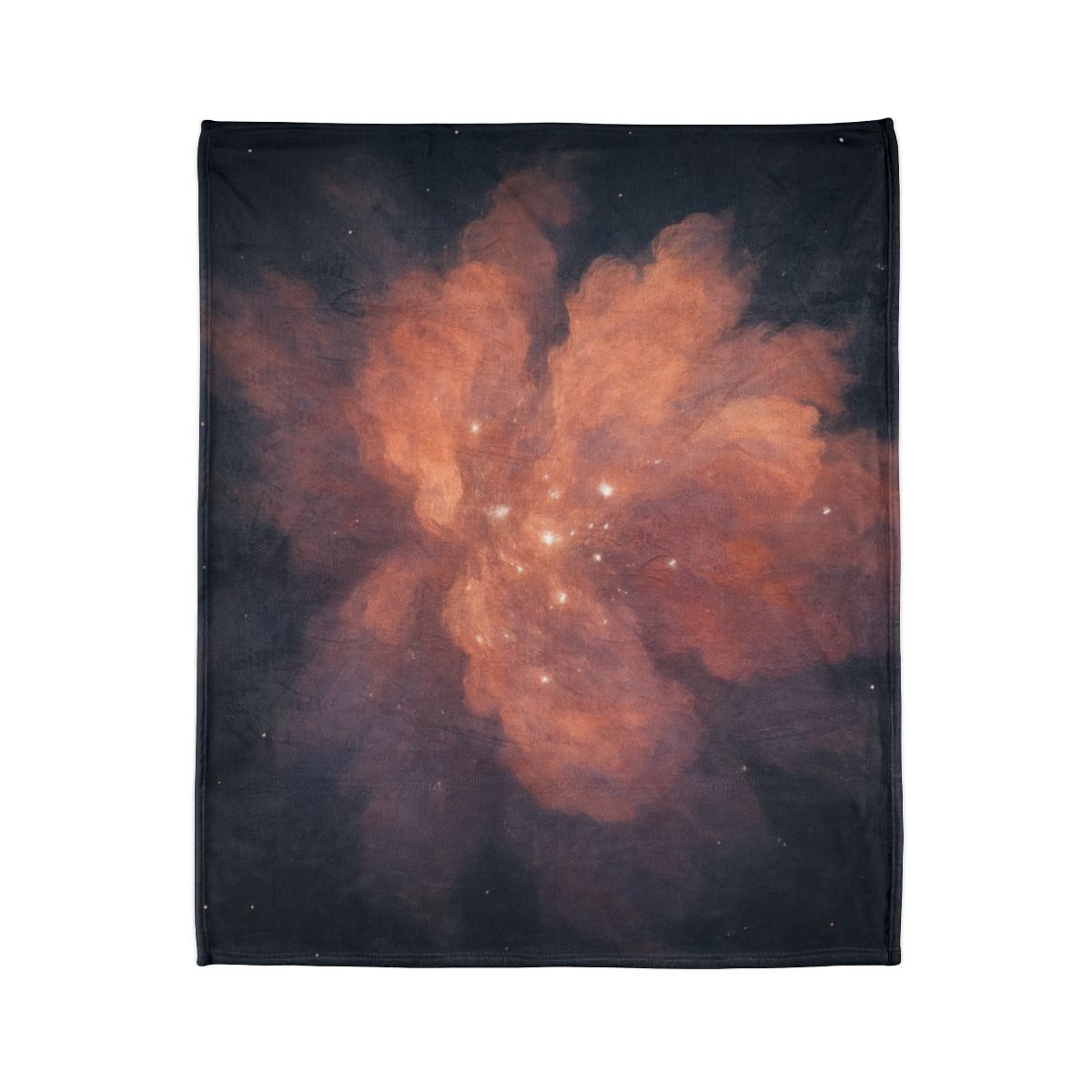 Celestial Dust Bloom decorative home blankets