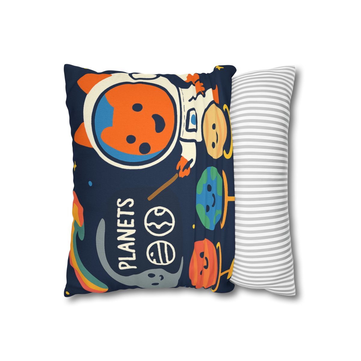 Comet Classroom With Astro Fox stylish decorative pillowcases