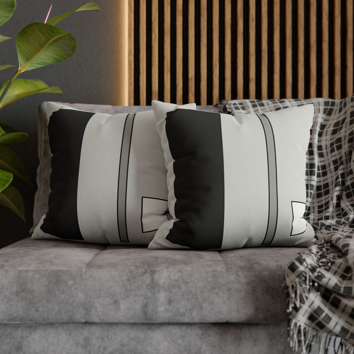 Offset Rectangle Composition unique gift pillow cases