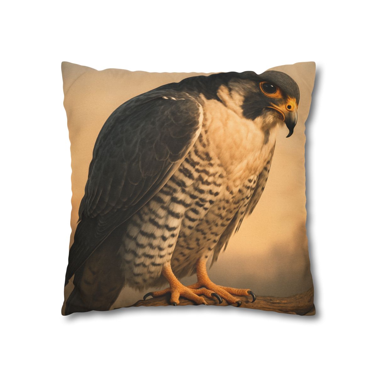 Solar Crest Peregrine Falcon trendy patterned pillow cases