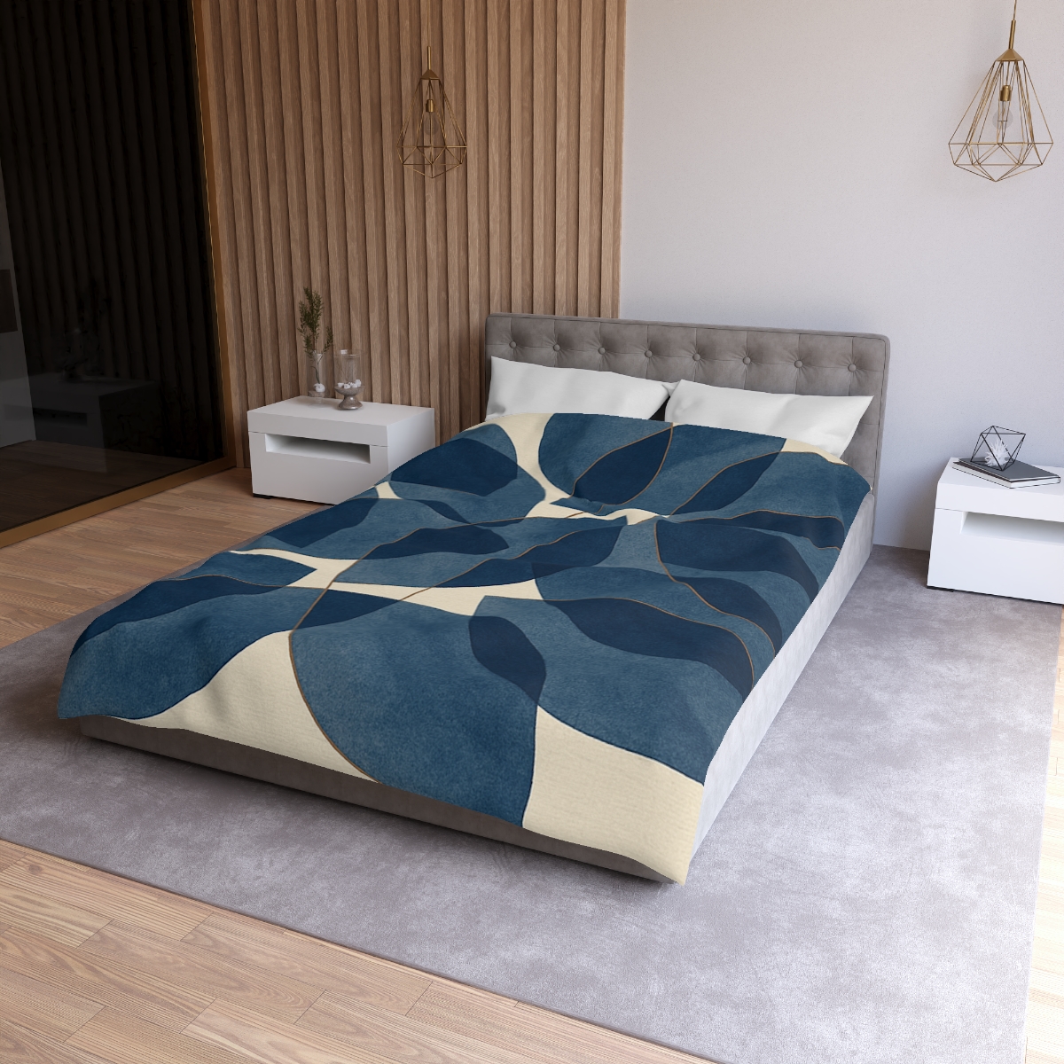 Petal Overlay Mosaic duvets for gifts