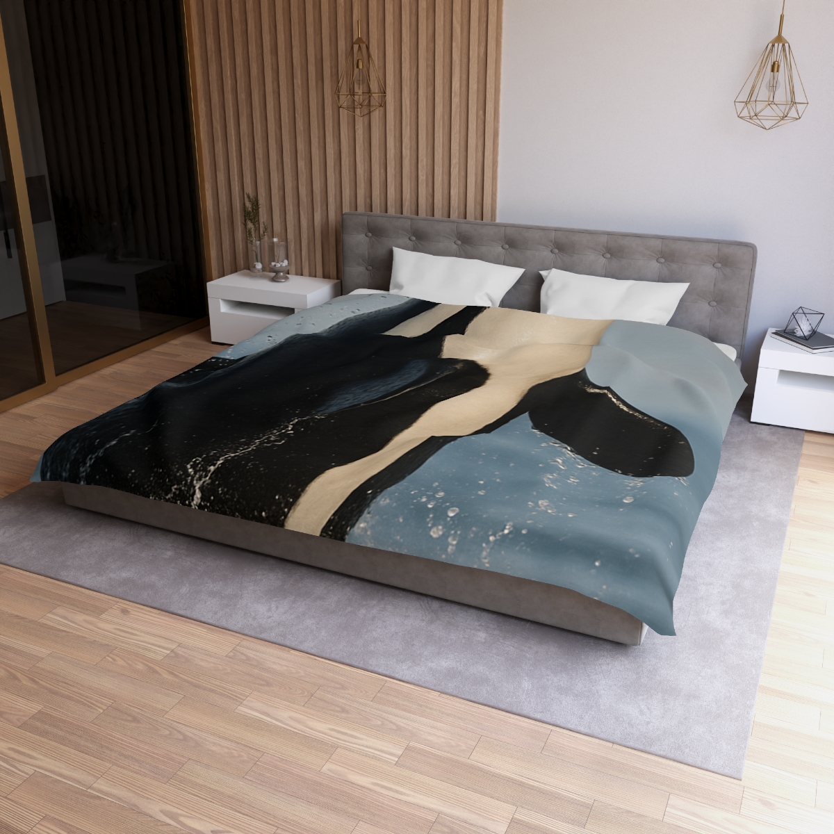 Orca Surface Symphony soft comforter duvets