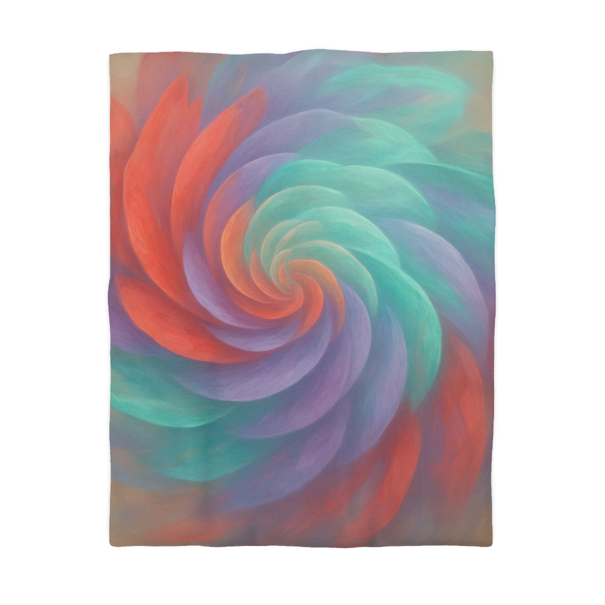 Petal Spiral Symphony unique patterned duvets