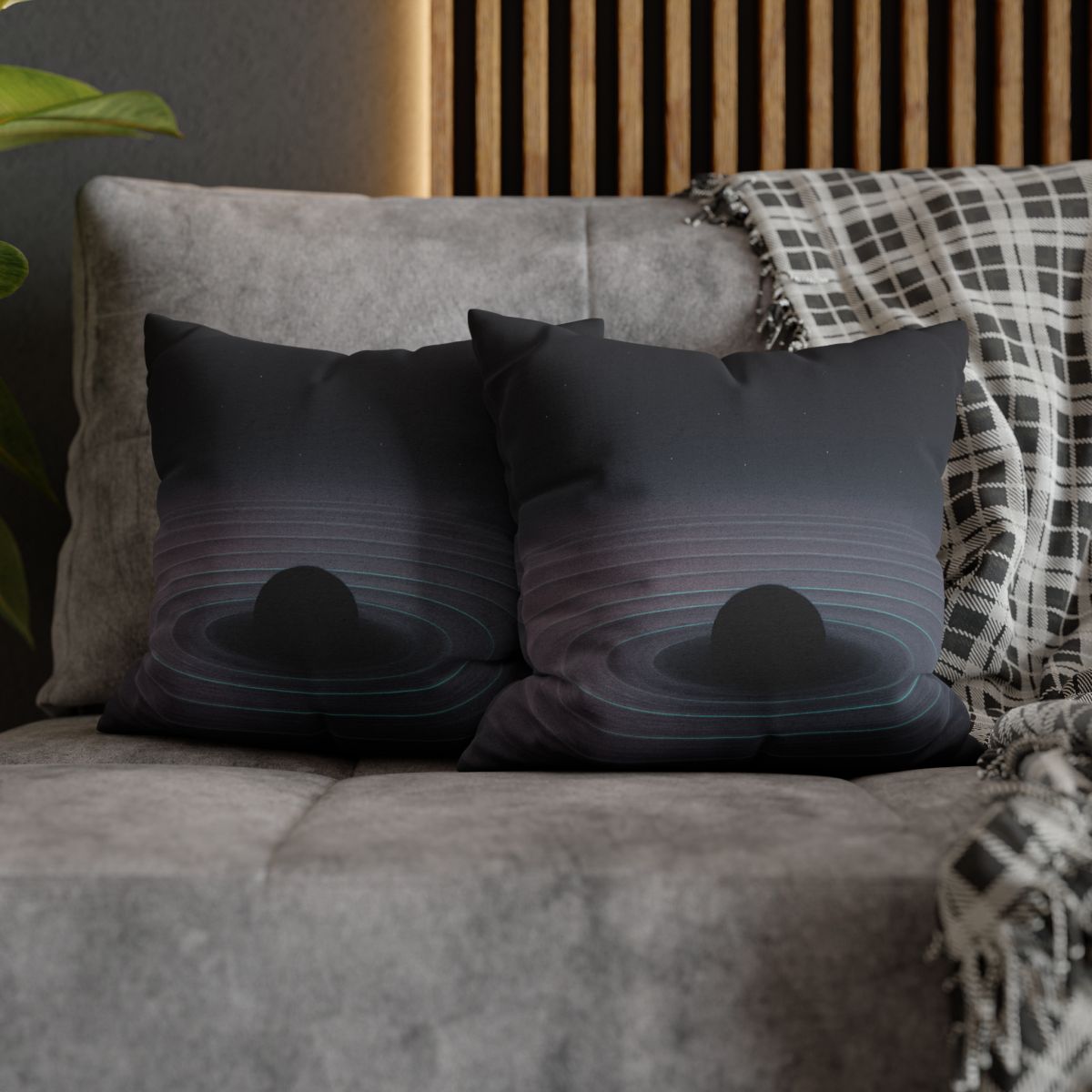 Void Echo Fringe soft cotton pillow cases