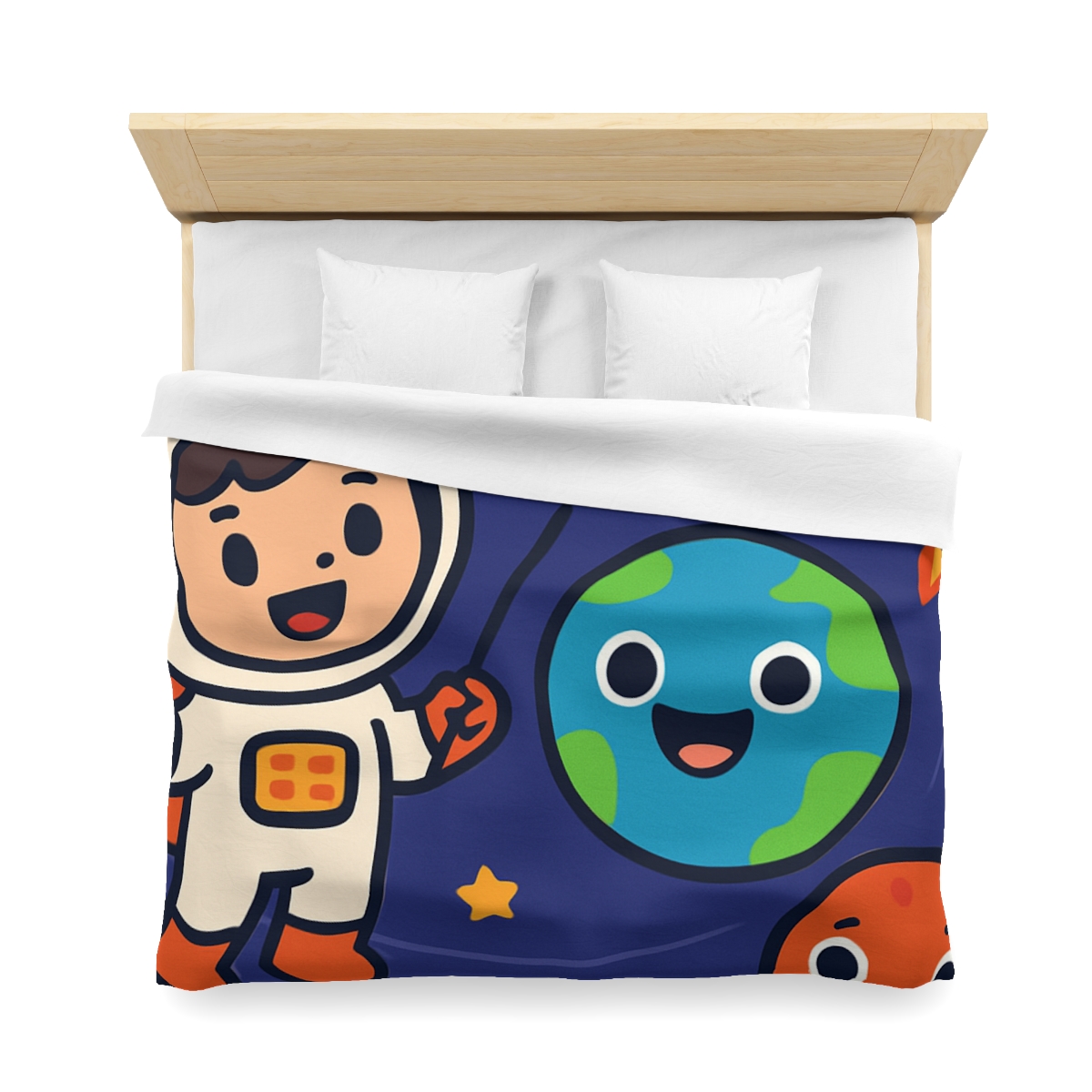 Galaxy School Of Friendly Planets soft comforter duvets