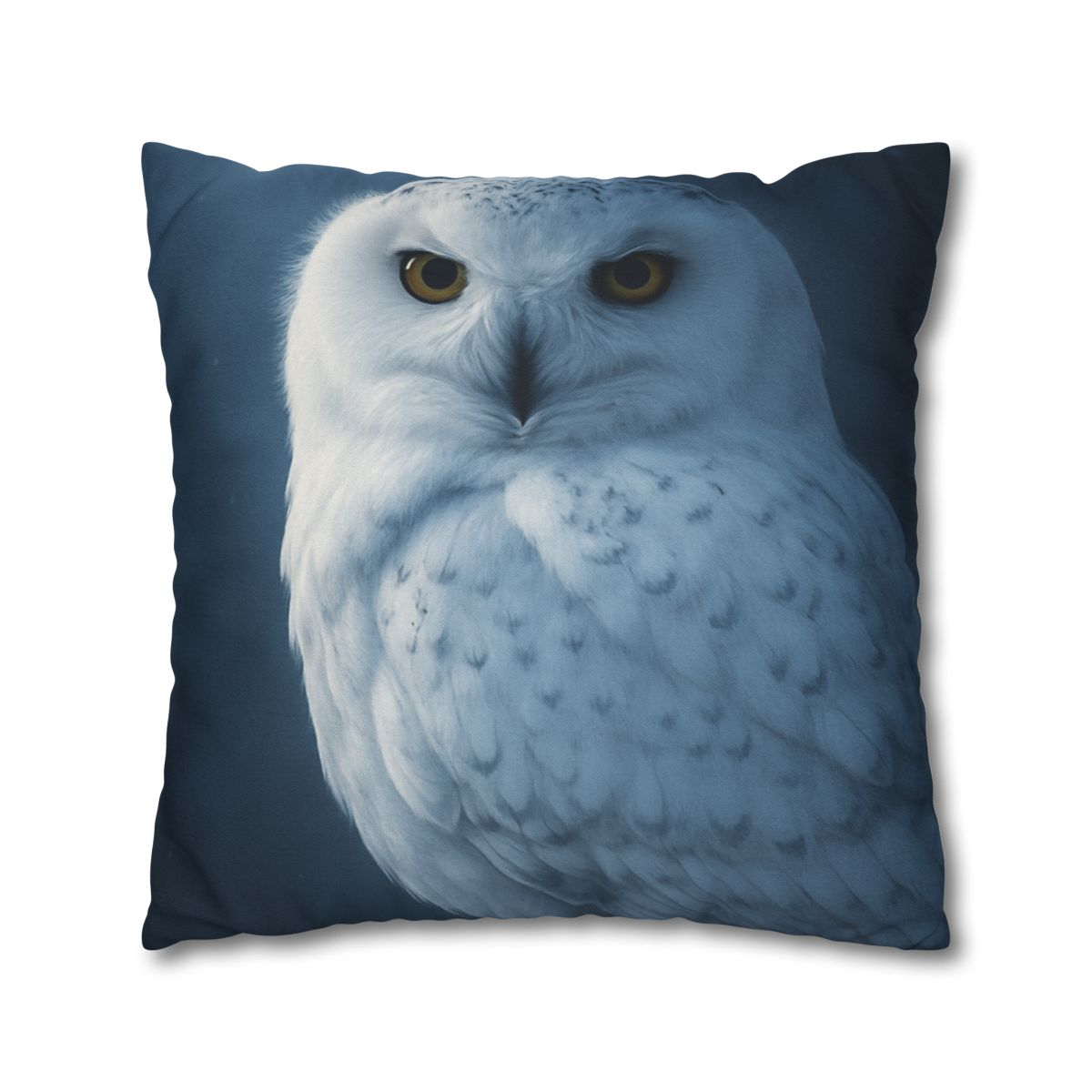 Midnight Watch Snowy Owl stylish decorative pillowcases