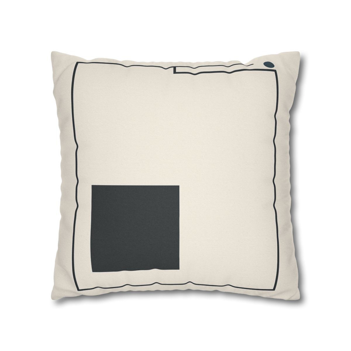Balanced Triad With Open Frame soft cotton pillow cases