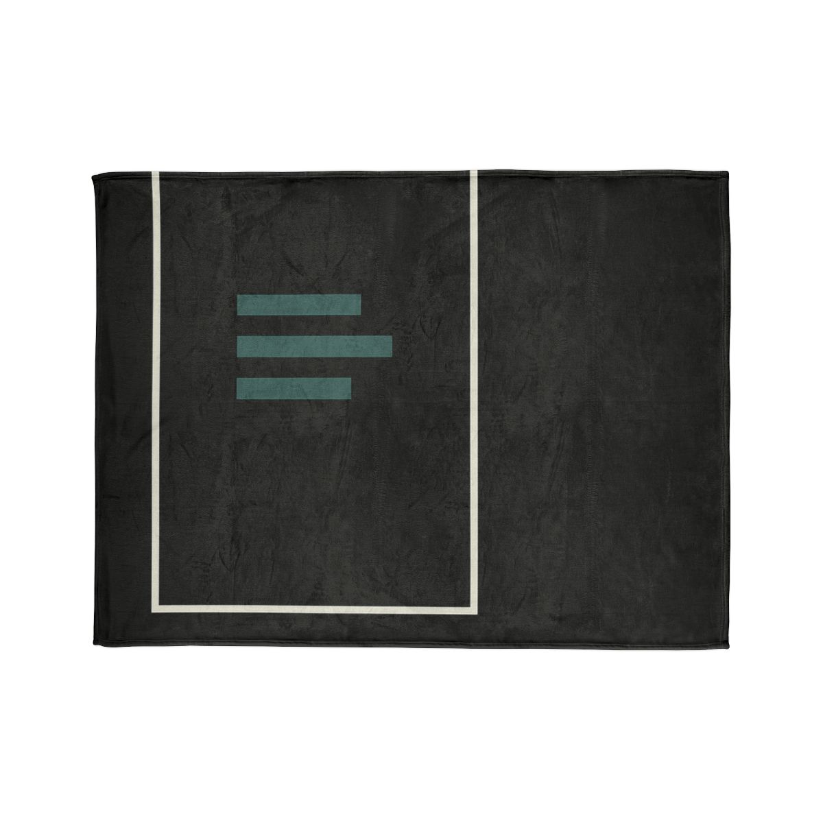 Stacked Frame And Three Bar Signal soft fleece blankets