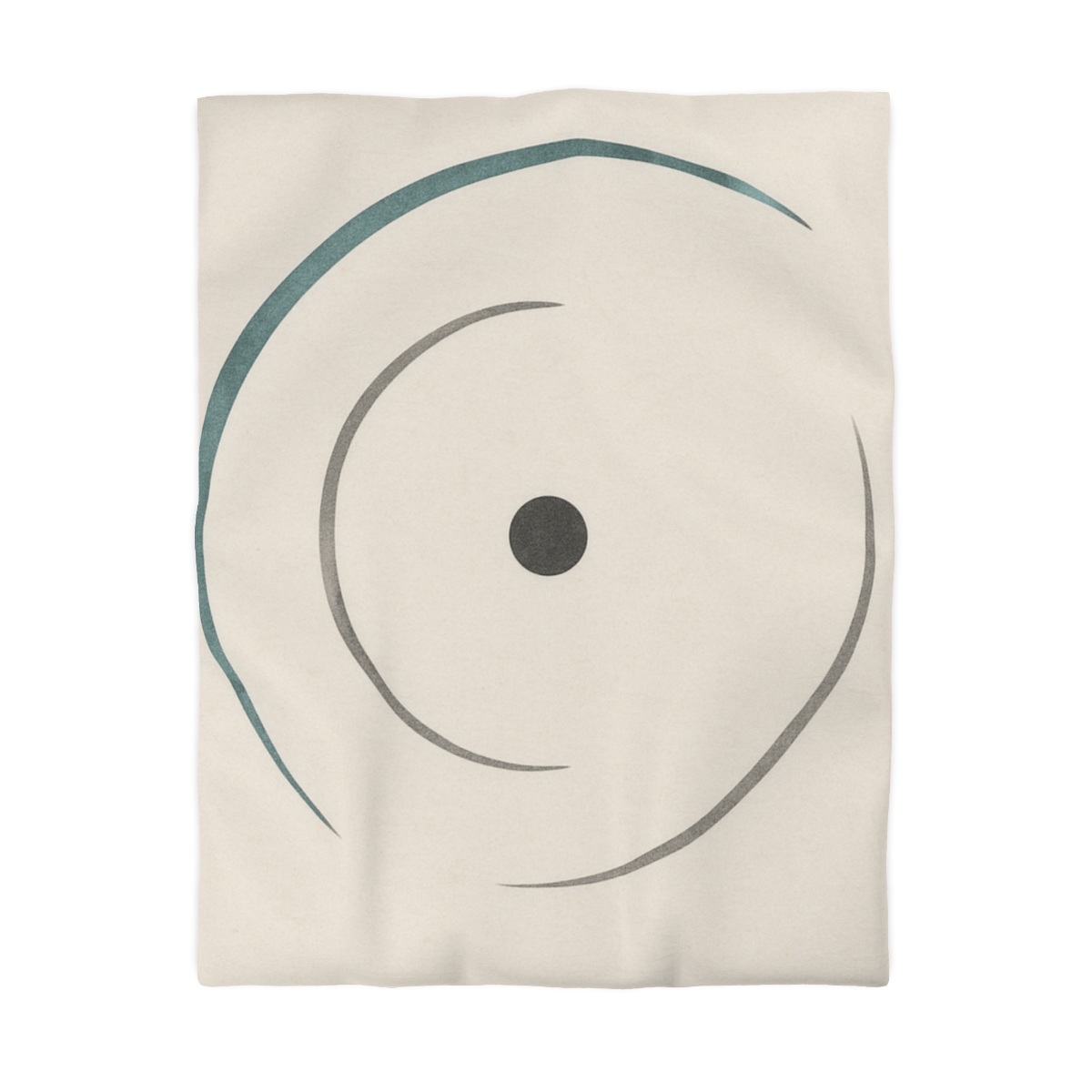 Twin Arcs And Centered Dot unique patterned duvets