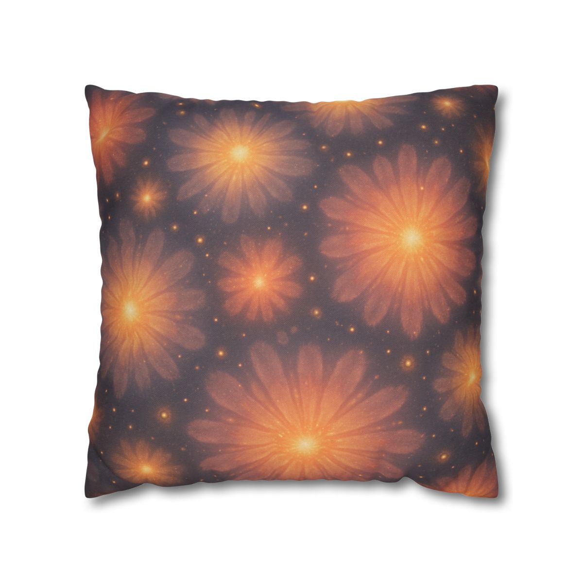 Photon Blossom Field designer print pillow cases
