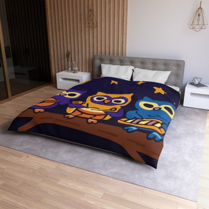 Star Song Owl Band warm winter duvets