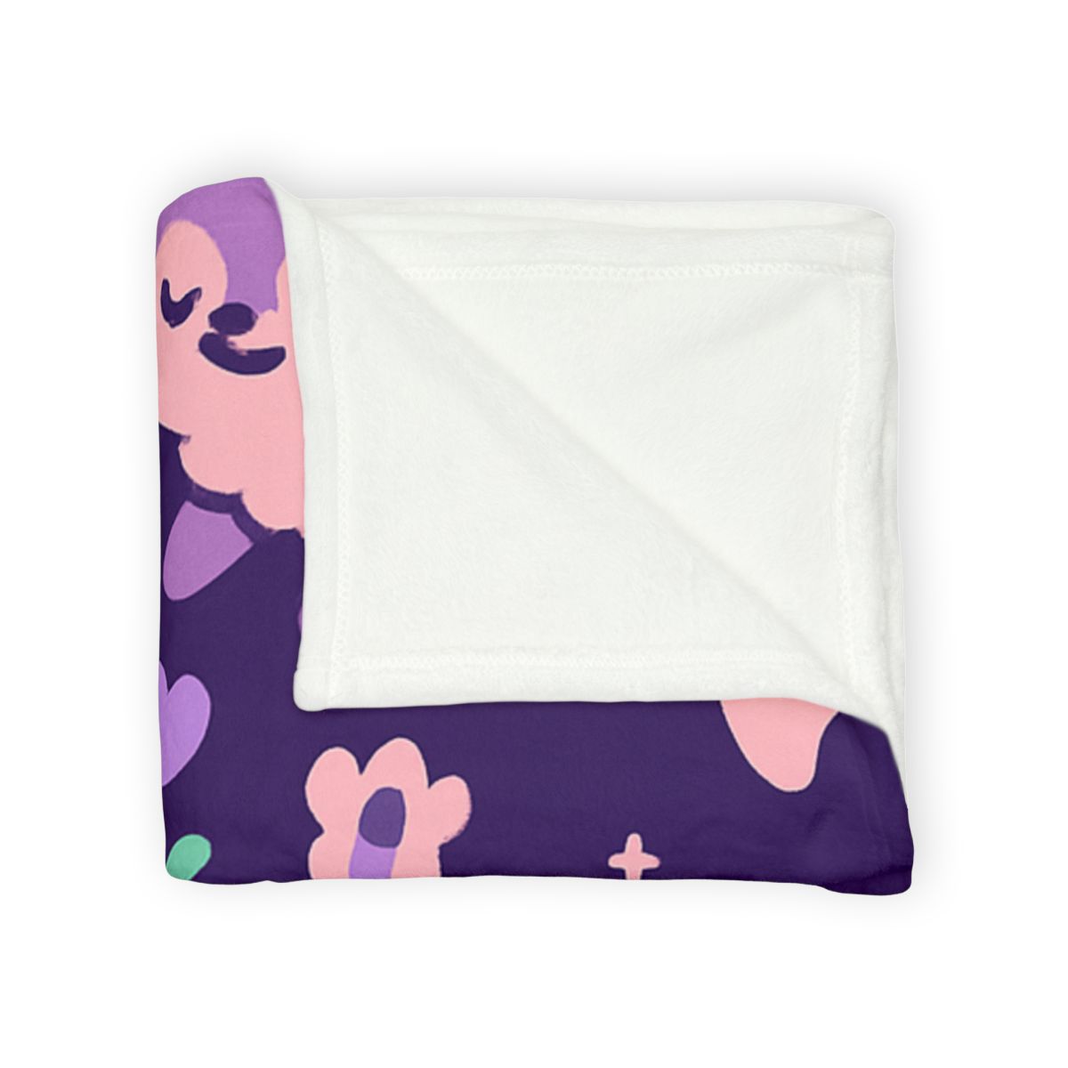 Galaxy Garden Of Floating Foxes decorative home blankets