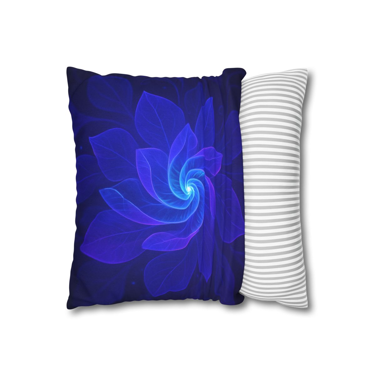 Petal Prism Helix soft cotton pillow cases