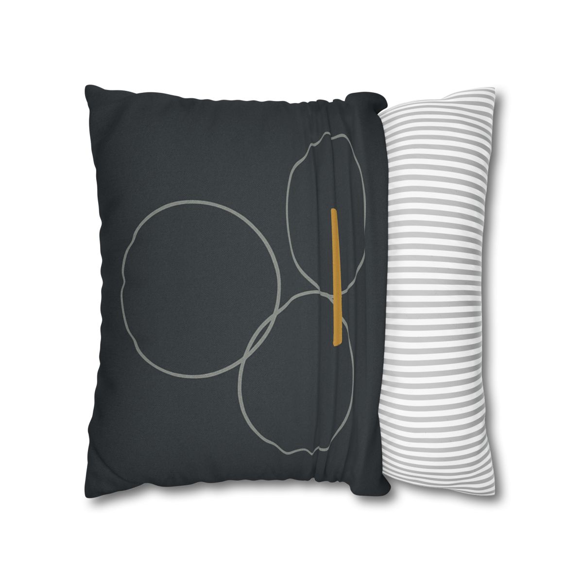 Three Rings With Shared Tangent Bar custom pillow cases