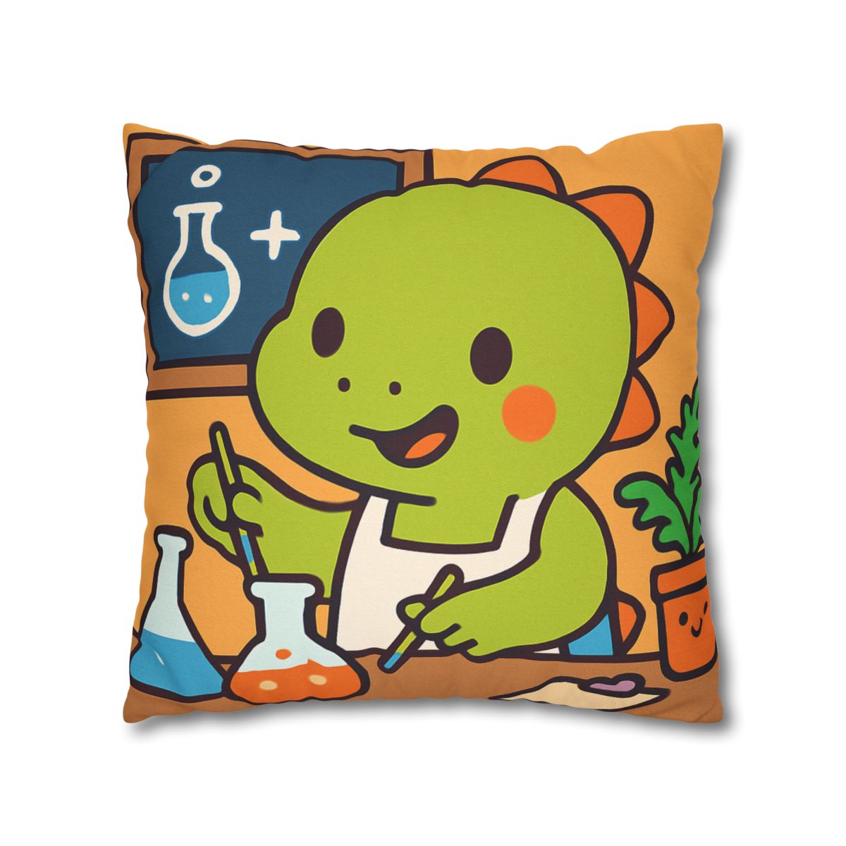 Dino Science Lab stylish decorative pillowcases