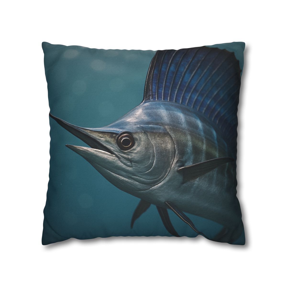 Prismatic Surge Sailfish designer print pillow cases