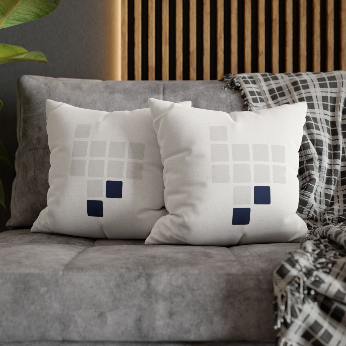 Stepped Constellation Grid personalized pillow covers