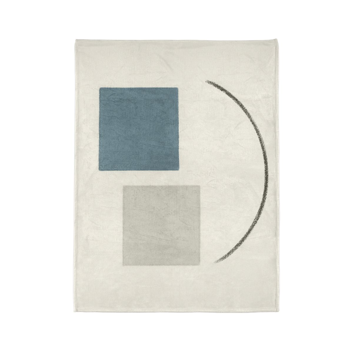 Low Arc Over Offset Squares stylish throw blankets