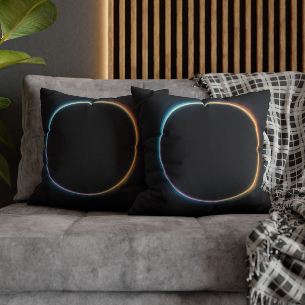 Lensing Halo Prism Drift personalized pillow covers