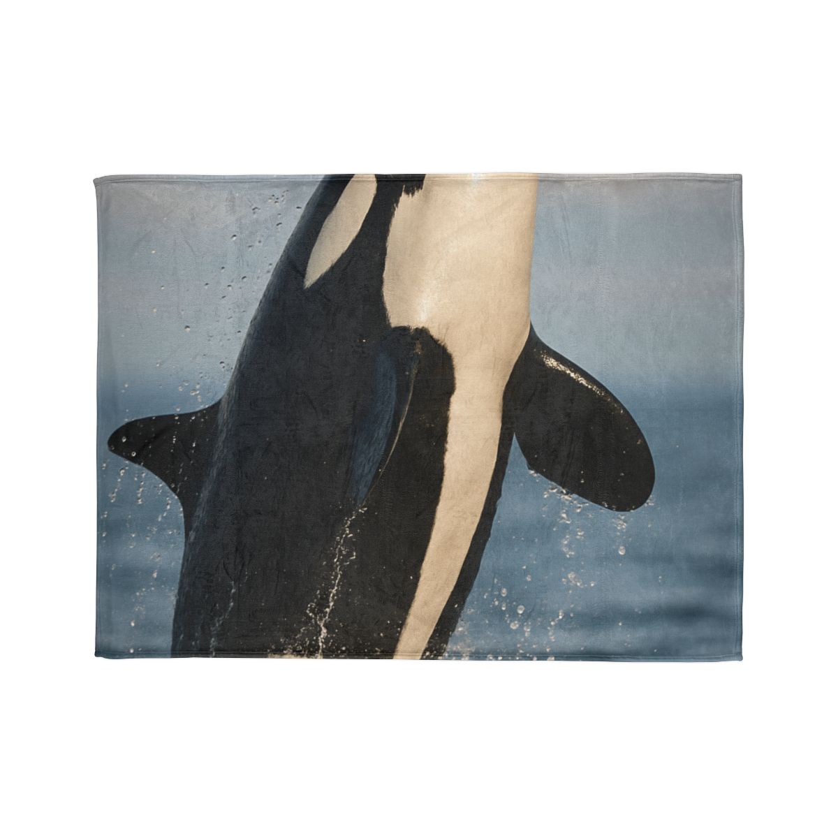 Orca Surface Symphony soft fleece blankets