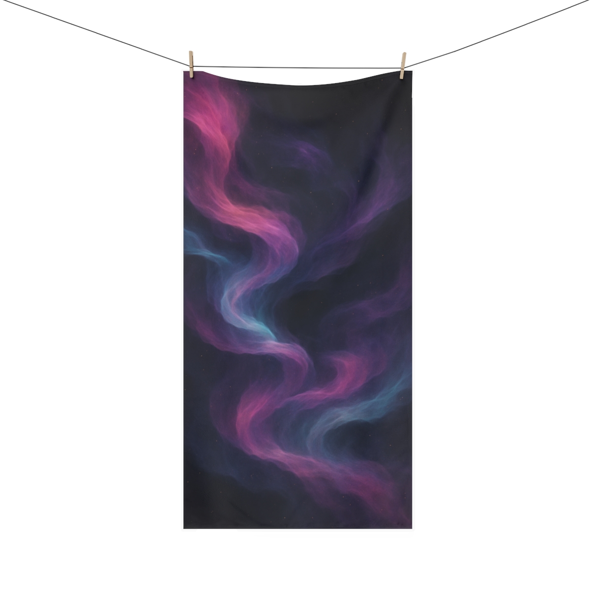 Prismatic Nebula Lacework custom towels