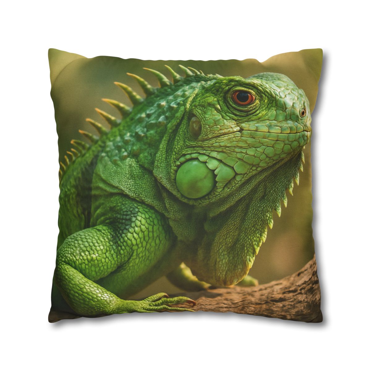 Green Iguana Sun Poise stylish decorative pillowcases
