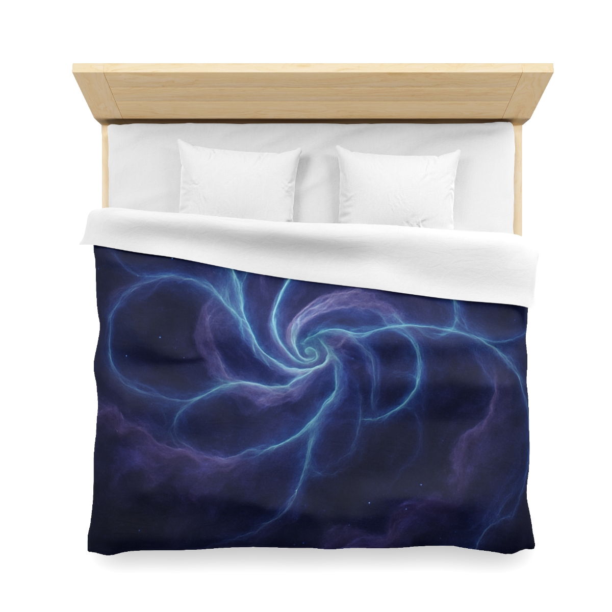 Nebula Spiral Lattice duvets for gifts
