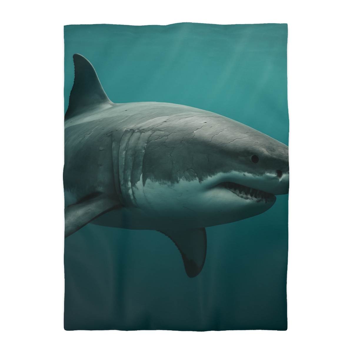 Silent Hunter Great White Shark unique patterned duvets