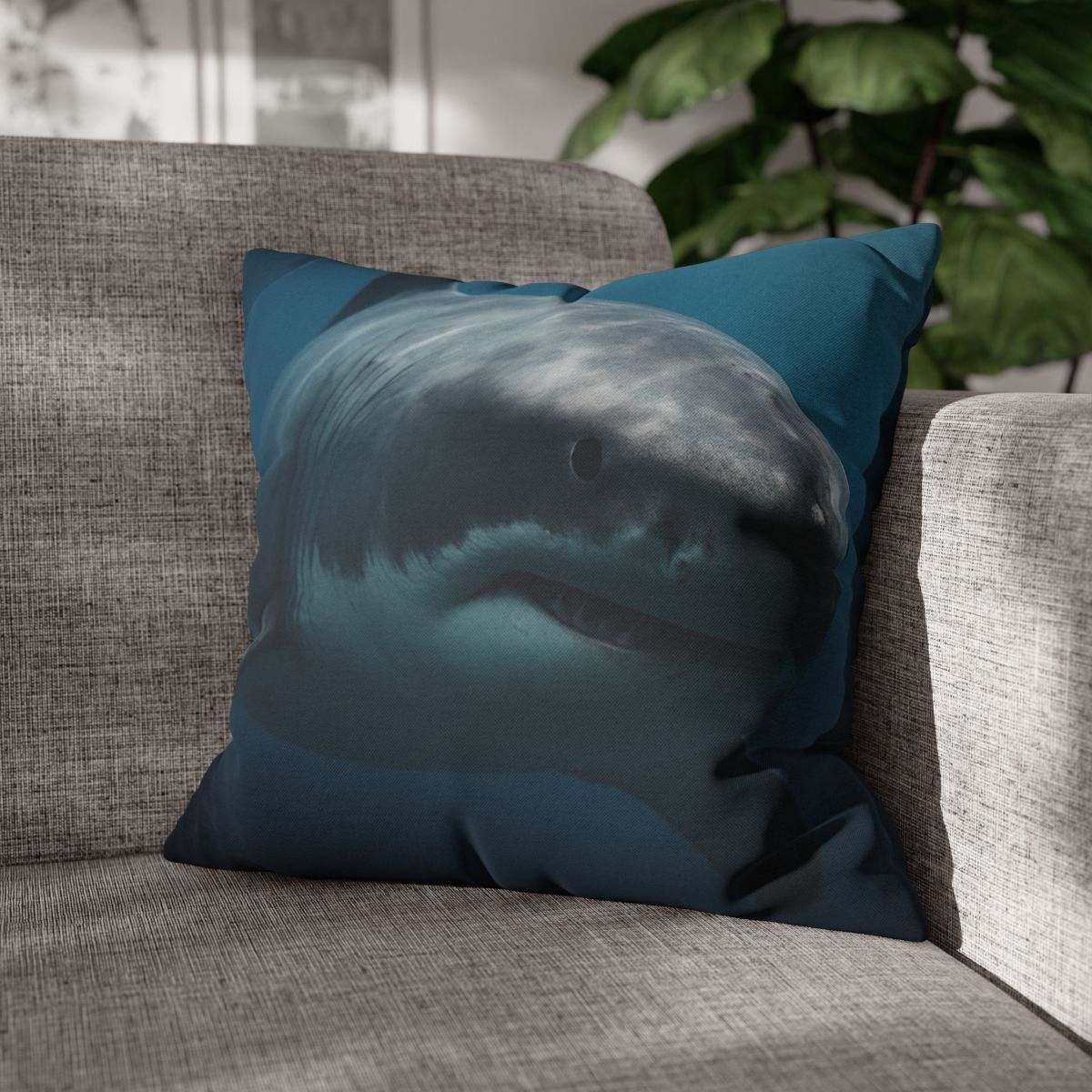 Silent Hunter Great White Shark comfortable bedding pillow covers