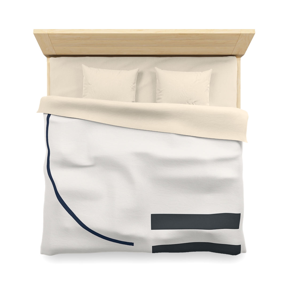 Arc And Twin Bars Alignment unique patterned duvets