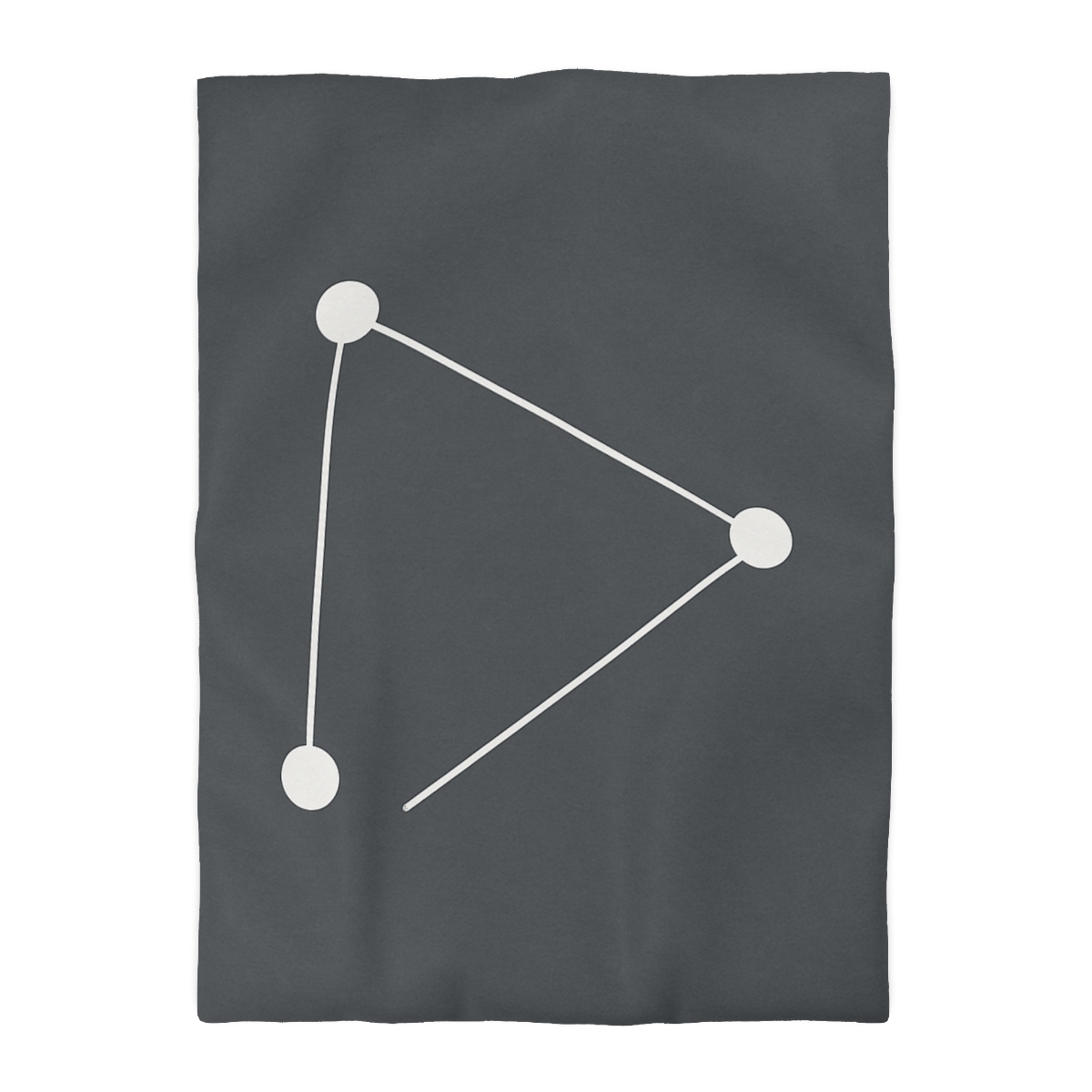 Triangular Line Constellation soft comforter duvets