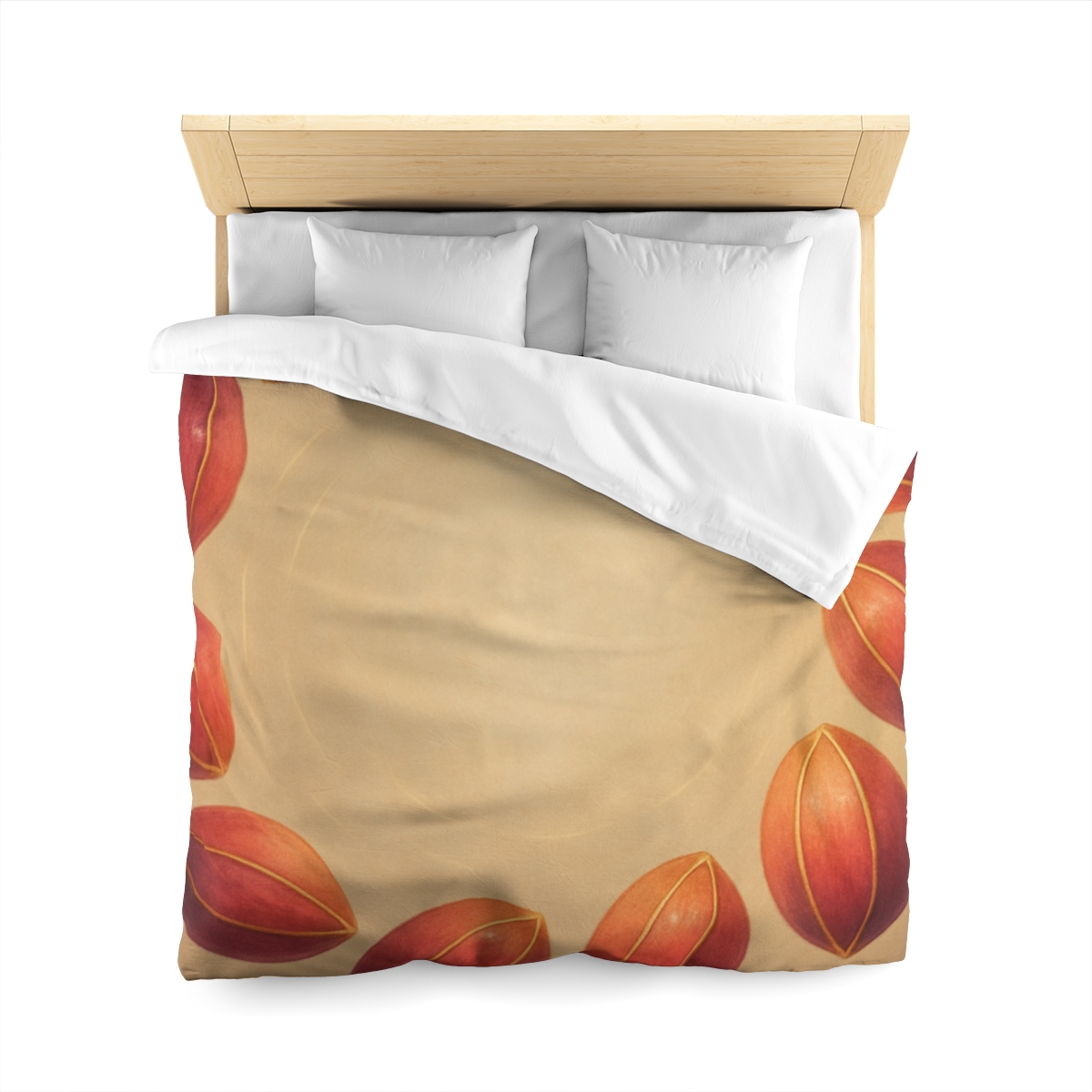 Cosmic Seed Pod Halo custom duvets