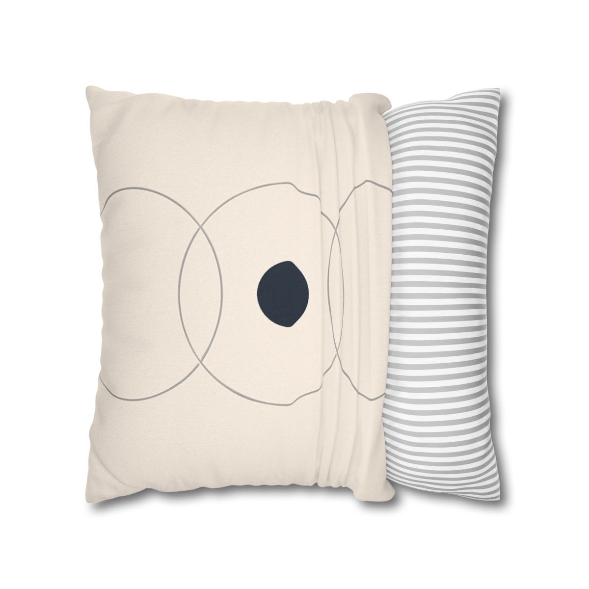 Stacked Rings With Silent Gap unique gift pillow cases