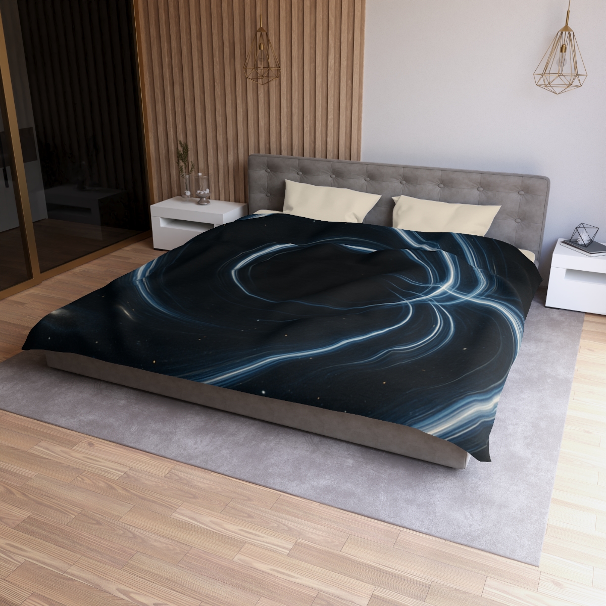 Gravitational Lensing Mirage stylish duvet covers