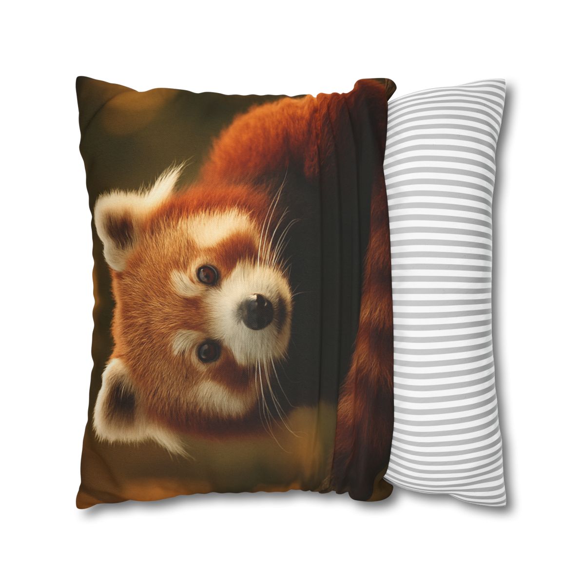 Crimson Whisper Red Panda unique gift pillow cases