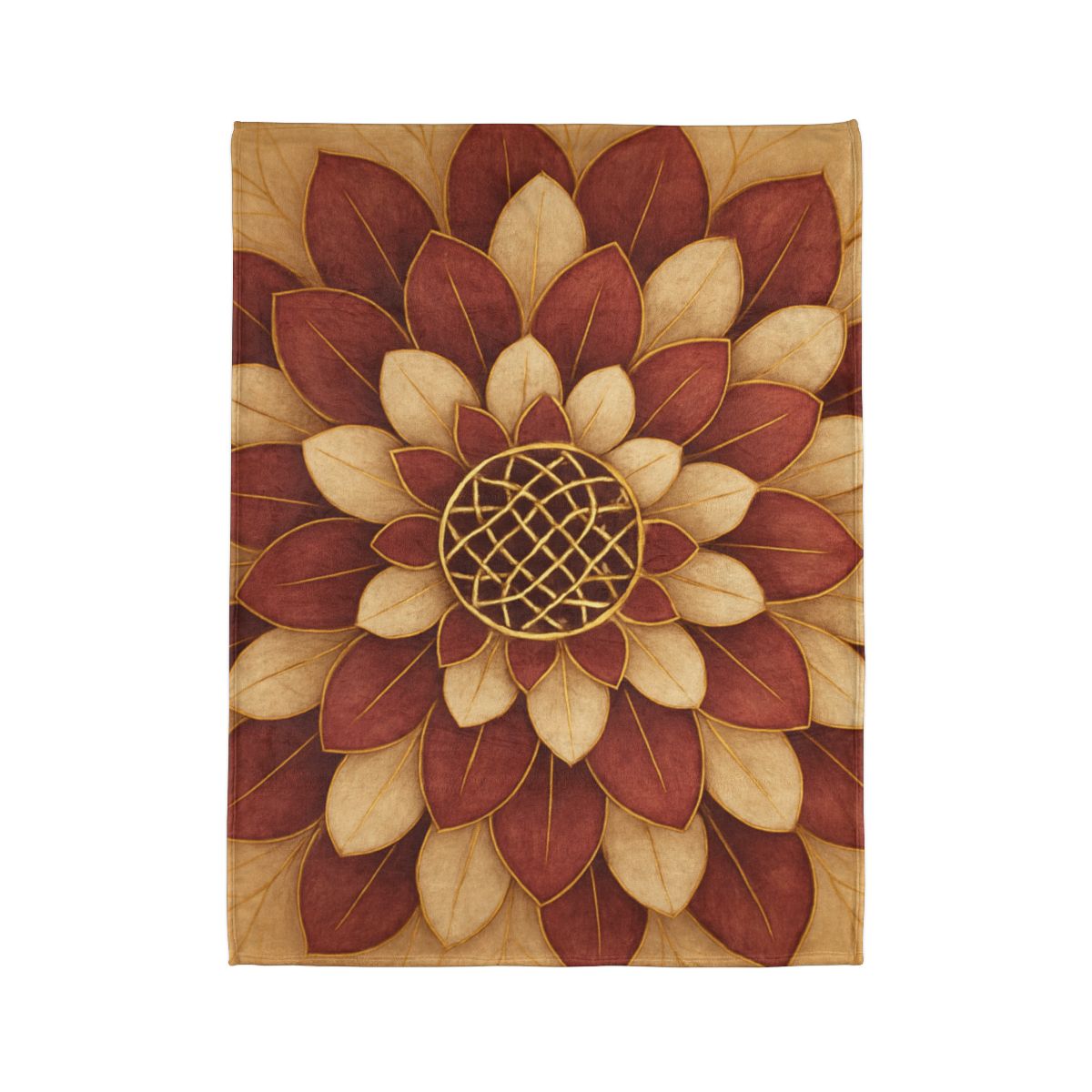 Petal Orbit Lattice warm winter blankets