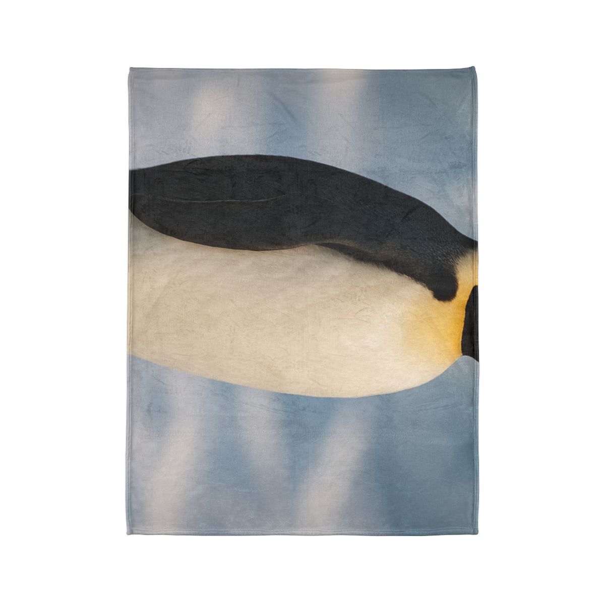 Aurora Drifter Emperor Penguin soft fleece blankets